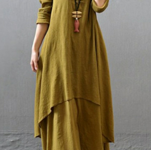 ASYMETRICAL MAXI DRESS..SALE...SALE - Picture 2 of 5
